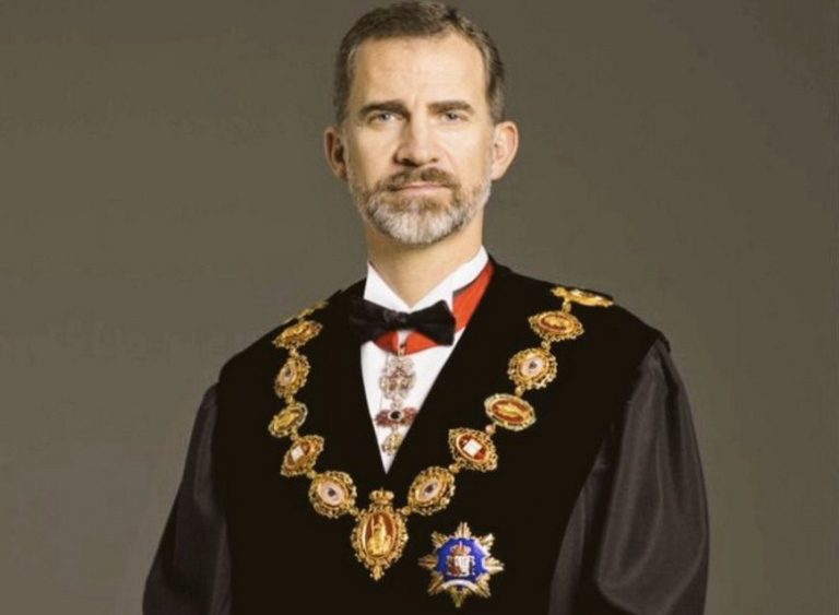 El rey de España en cuarentena por covid 19