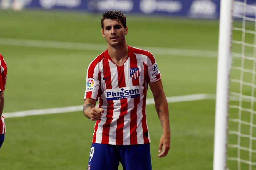 FOTOGRAFÍA. MADRID (ESPAÑA), AÑO 2020. El delantero del Atlético de Madrid Álvaro Morata. Efe