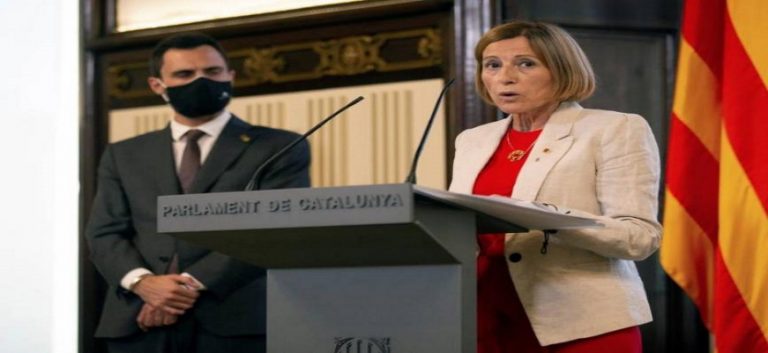 Golpista Forcadell: «El Parlamento de Cataluña debe escuchar y acoger anhelos del pueblo»: el «procés»