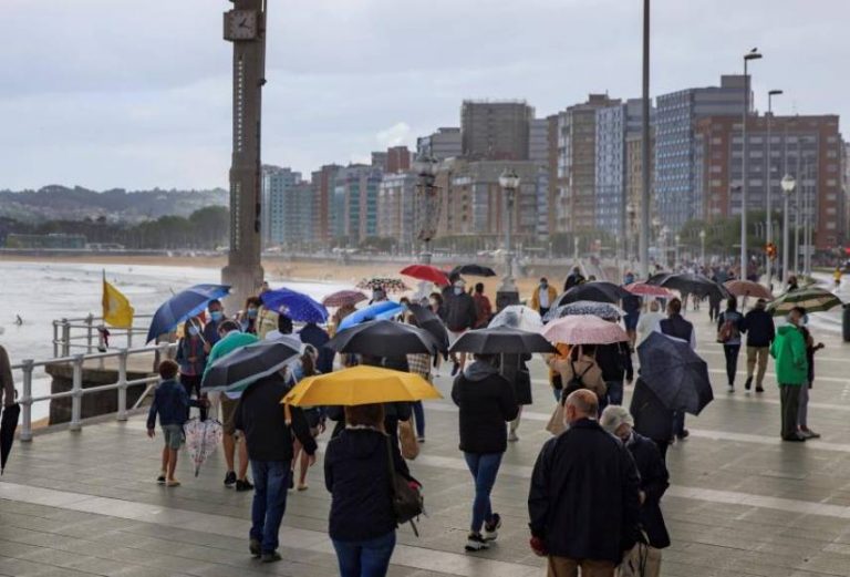 Precipitaciones persistentes, viento con intervalos fuertes y descenso notable de temperaturas en España
