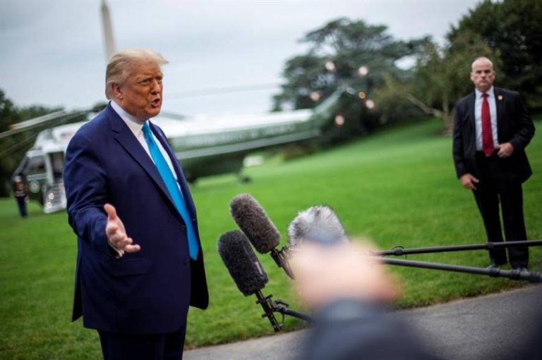 Trump: «Pido una prueba antidrogas para el dormilón de Biden». «¿Sólo drogas podrían haber causado esta discrepancia?»