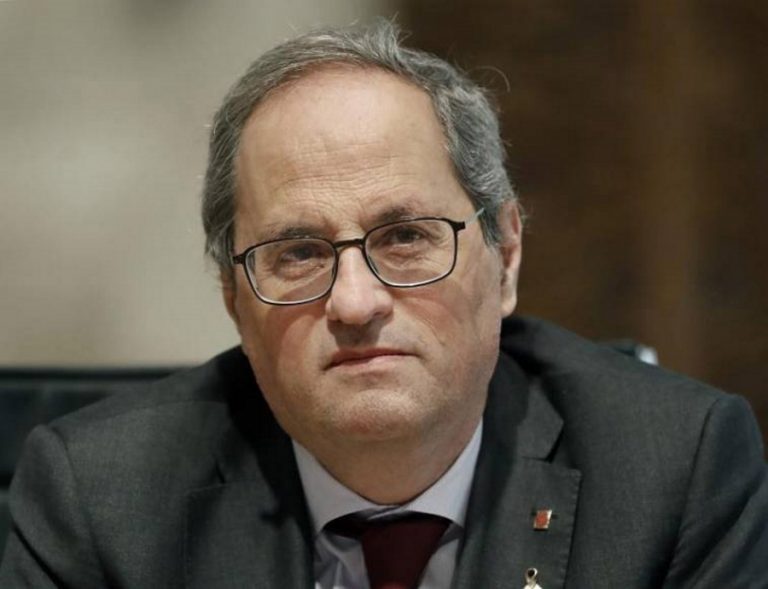 El Tribunal Constitucional rechaza el recurso del separatista Joaquim Torra Pla contra su inhabilitó por desobediencia