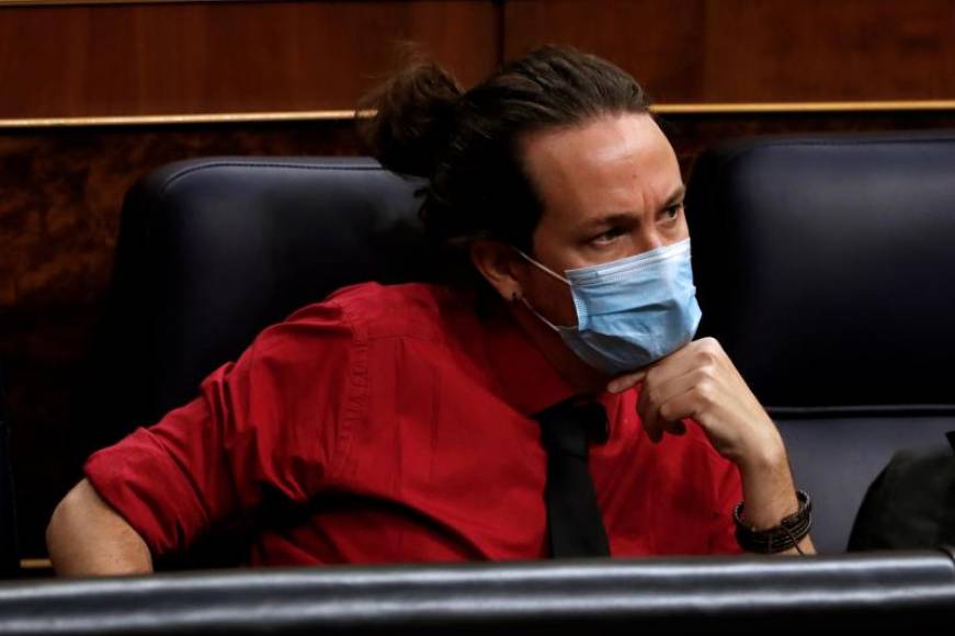 FOTOGRAFÍA. CONGRESO DE LOS DIPUTADOS (MADRID), OCTUBRE DE 2020. El vicepresidente segundo del Gobierno de coalición comunista de España, Pablo Iglesias (Unidas Podemos). Efe