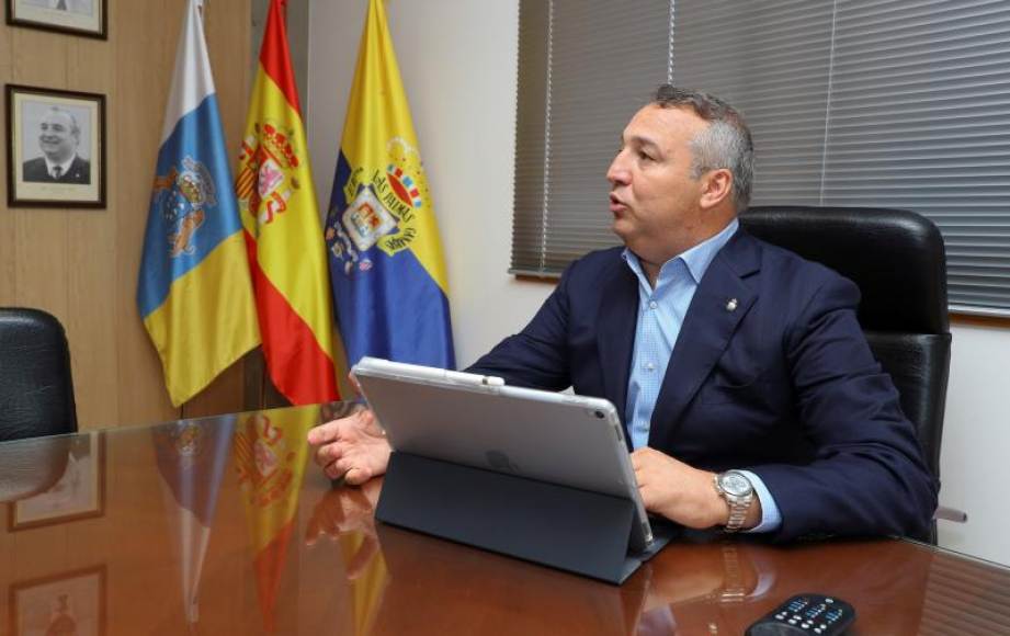 FOTOGRAFÍA. LAS PALMAS (ESPAÑA), AÑO 2020. La Fiscalía solicita una condena de 21 añosde prisión para el presidente de la UDC Las Palmas Miguel Ángel Ramírez. Efe