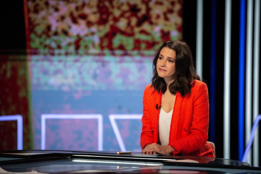 FOTOGRAFÍA. MADRID (ESPAÑA), 18.10.2020. La del partido catalán Ciutadans partit de la Ciutadania Ciudadanos (Cs), Inés Arrimadas García. Ñ Pueblo (1)