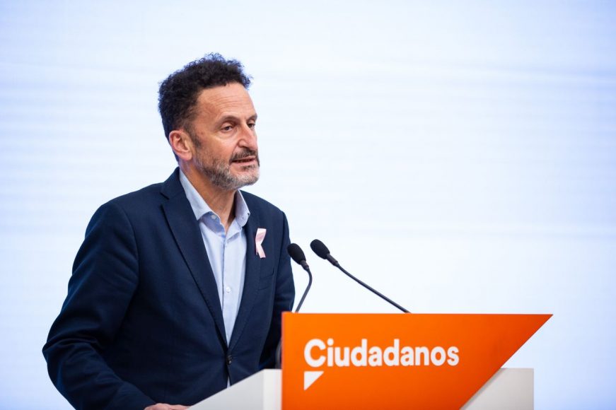 FOTOGRAFÍA. MADRID (ESPAÑA), 19.10.2020. Reunión Cs de Inés Arrimadas García a 24 horas del debate de la moción de censura de VOX. Ñ Pueblo (3)