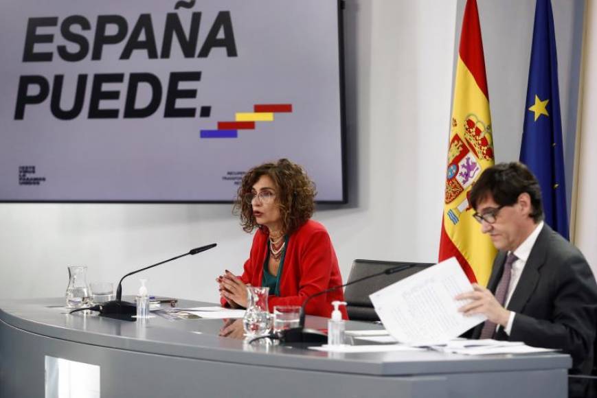 FOTOGRAFÍA. MADRID (ESPAÑA), 20.10.2020. La ministra de Hacienda y portavoz del Gobierno, María Jesús Montero. Efe