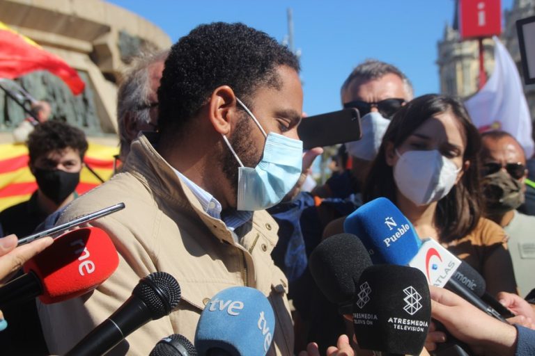 El candidato de VOX a la Generalitat presentará la moción de censura de VOX a las 9 horas del 21-O 