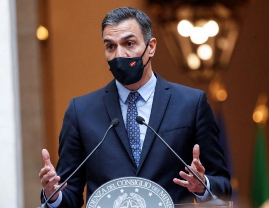 FOTOGRAFÍA. ROMA (ITALIA) 20.10.2020. Pedro Sánchez. efe