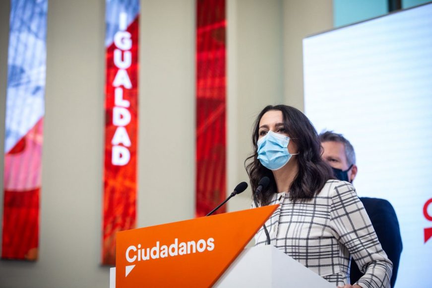 FOTOGRAFÍA. SEDE NACIONAL DE CIUDADANOS (CS)(MADRID) ESPAÑA), 23.10.2020. La presidente de (Cs), Inés Arrimadas García. Ñ Pueblo (2)