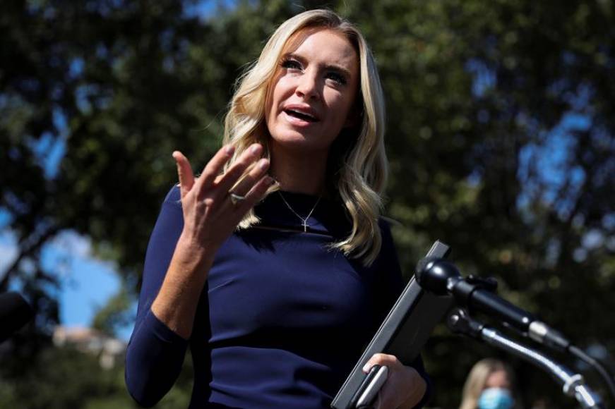 FOTOGRAFÍA. WASHINGTON (EEUU), AÑO 2020. En la imagen, la portavoz de la Casa Blanca, Kayleigh McEnany. Efe