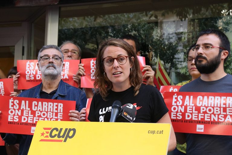 La ultraizquierda separatista CUP rechaza los presupuestos por vetar Sánchez la autodeterminación en Cataluña