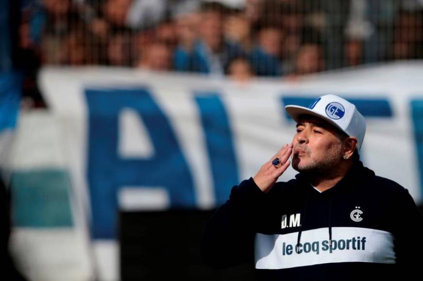 FOTOGRAFÍA. BUENOS AIRES (ARGENTINA), SIN FECHA CONCRETADA. En la imagen, el exfutbolista argentino Diego Armando Maradona. Efe