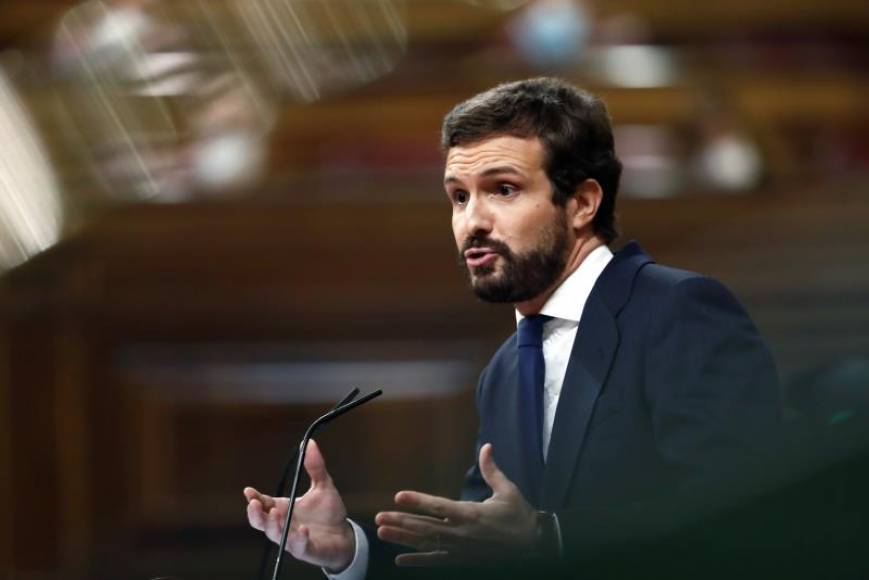 FOTOGRAFÍA. CONGRESO DE LOS DIPUTADOS (ESPAÑA), NOVIEMBRE DE 2020. El presidente del Partido Popular (PP), Pablo Casado Blanco. Efe