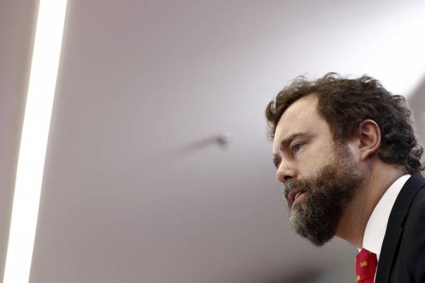 FOTOGRAFÍA. CONGRESO DE LOS DIPUTADOS, NOVIEMBRE DE 2020. Vista del portavoz de (VOX) en el Congreso de los Diputados, Iván Espinosa de los Monteros y de Simón. Efe