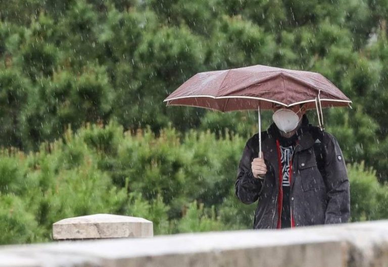 Lluvias persistentes y localmente fuertes con descenso generalizado de temperaturas en España