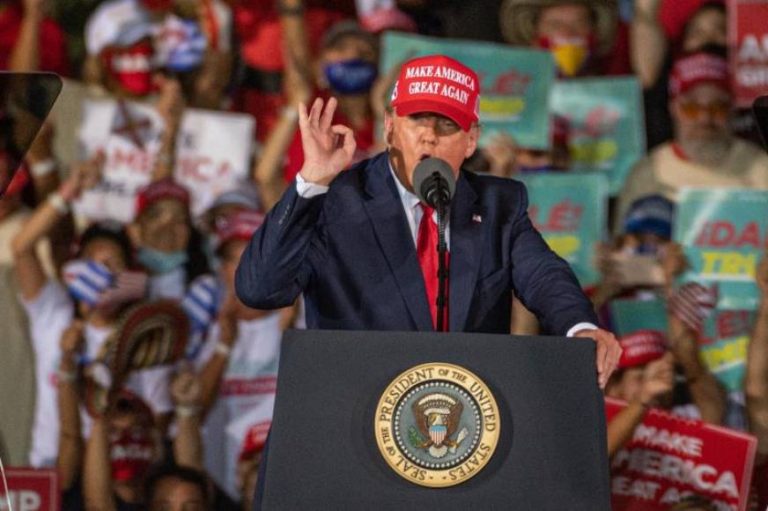 Presidente Trump: «Hemos ganado estas elecciones»