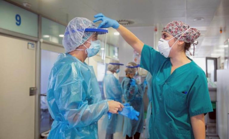 España notifica 294 muertos por covid 19