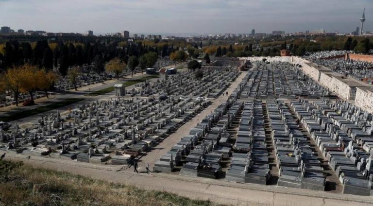 «El cementerio está más vacío este 1 de noviembre que cualquier fin de semana en España»