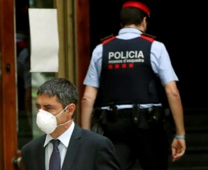 FOTOGRAFÍA. SABADELL (BARCELONA) ESPAÑA, 13.11.2020. El restituido mayor de los Mozos de Escuadra, Josep Lluís Trapero. Efe