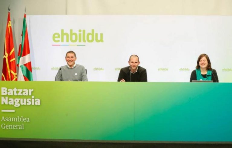 Bildu votará «sí» a los Presupuestos