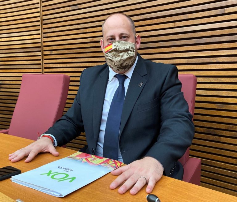 David García (VOX) a la consejera de Sanidad: «Su presupuesto está plagado de mentiras»