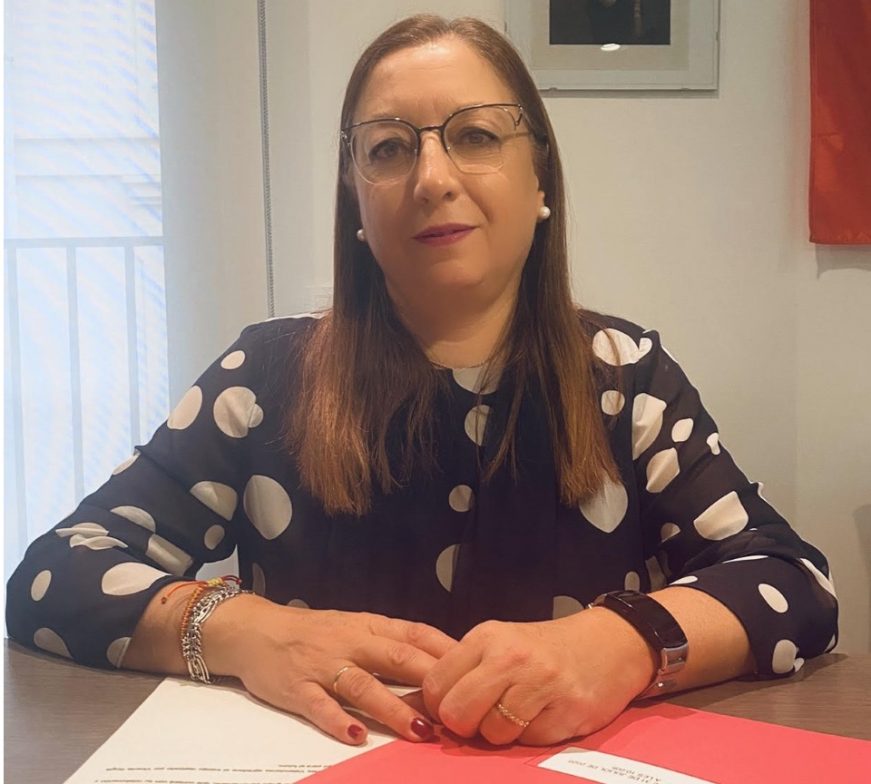 FOTOGRAFÍA. VALENCIA (ESPAÑA), 06.11.2020. La portavoz adjunta del Grupo Parlamentario VOX Comunidad Valenciana, Llanos Massó. Lasvocesdelpueblo (Ñ Pueblo)