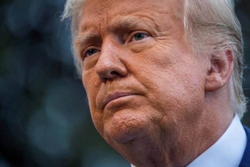FOTOGRAFÍA. WASHINGTON (EEUU), 07.11.2020. El presidente estadounidense, Donald Trump. «Todos sabemos por qué Joe Biden se ha apresurado falsamente a proclamarse ganador. Efe
