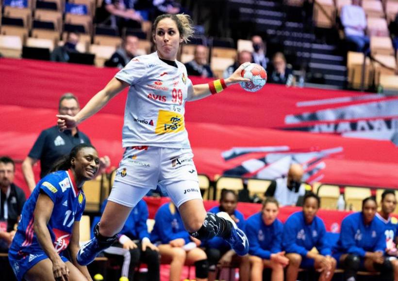 FOTOGRAFÍA. HERNING (DINAMARCA) 10.12.2020. La selección española de balonmano se ha despedido este jueves de la Eurocopa de Dinamarca. Efe