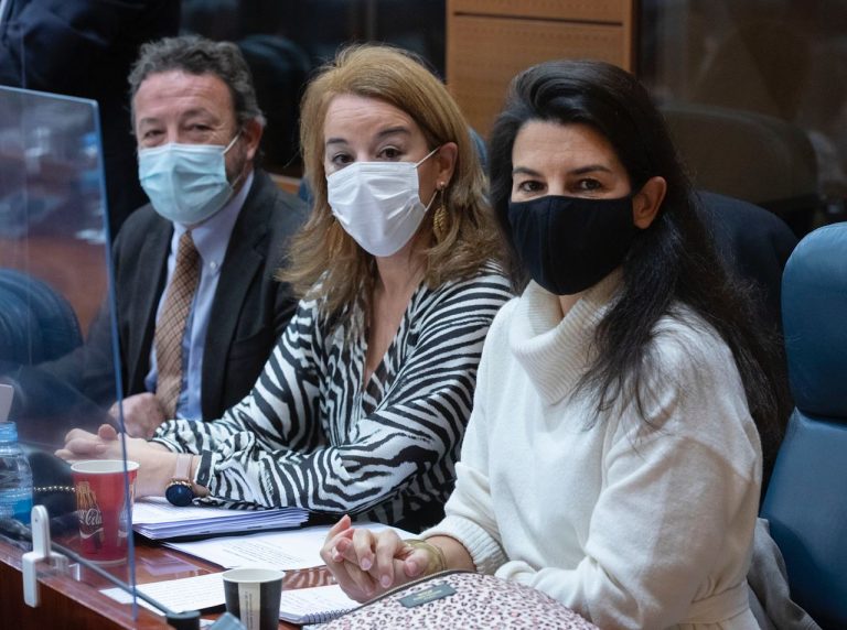 Monasterio (VOX) a Ayuso: «Tenemos que proteger a los españoles»