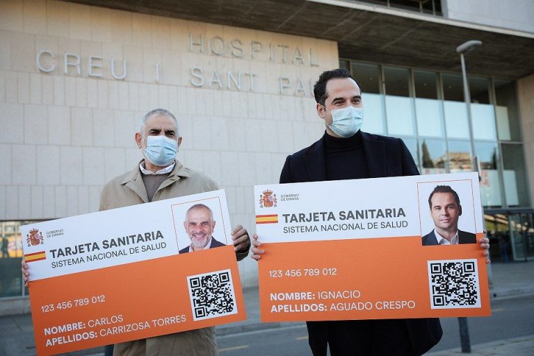 Carrizosa (Cs): «Si soy presidente de la Generalidad de Cataluña implantaré la tarjeta sanitaria única»