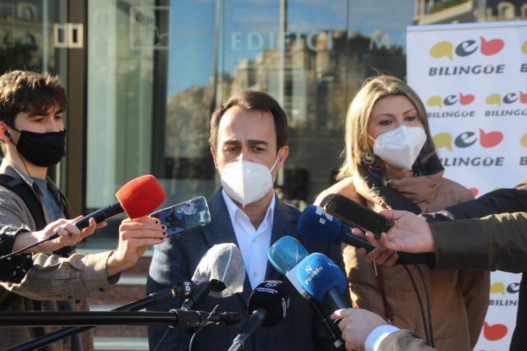 El PP se manifiesta en Cataluña contra la Ley Celaá por «excluir el español (castellano)»