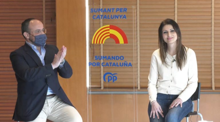 La líder de Cs en Cataluña y senadora de Cs Lorena Roldán se pasa al PP: «Estoy muy satisfecha»
