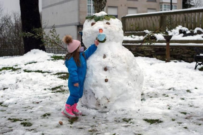Borrasca Dora en Castro Caldelas (España)