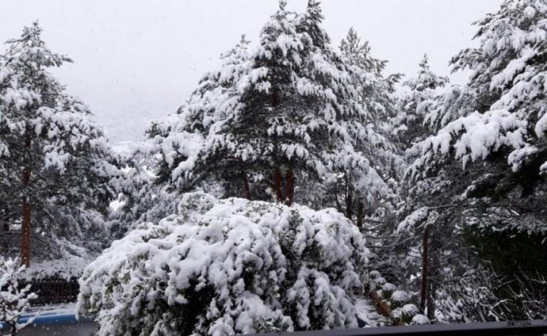 Nevadas, viento fuerte y descenso de temperaturas en España el día de Navidad