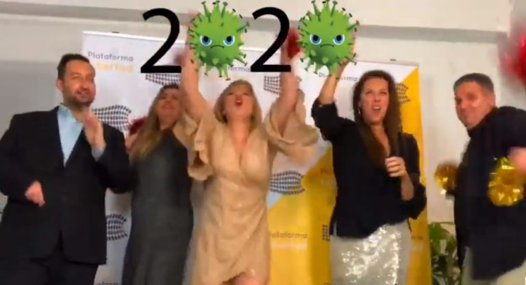 Plataforma Libertad se retiró de la marcha del 23E por «su carácter negacionista»