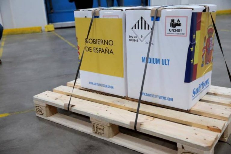 La vacuna contra el covid 19 llega a España