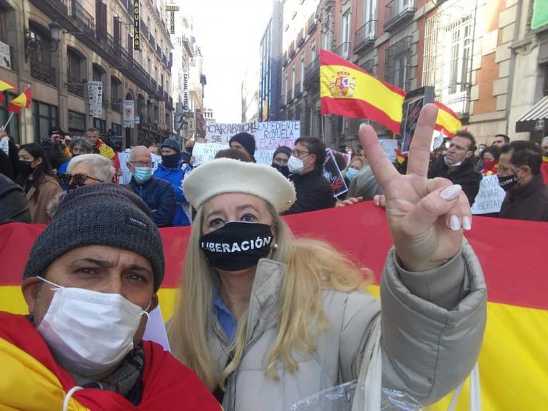 6D Madrid, «Sánchez dimisión»