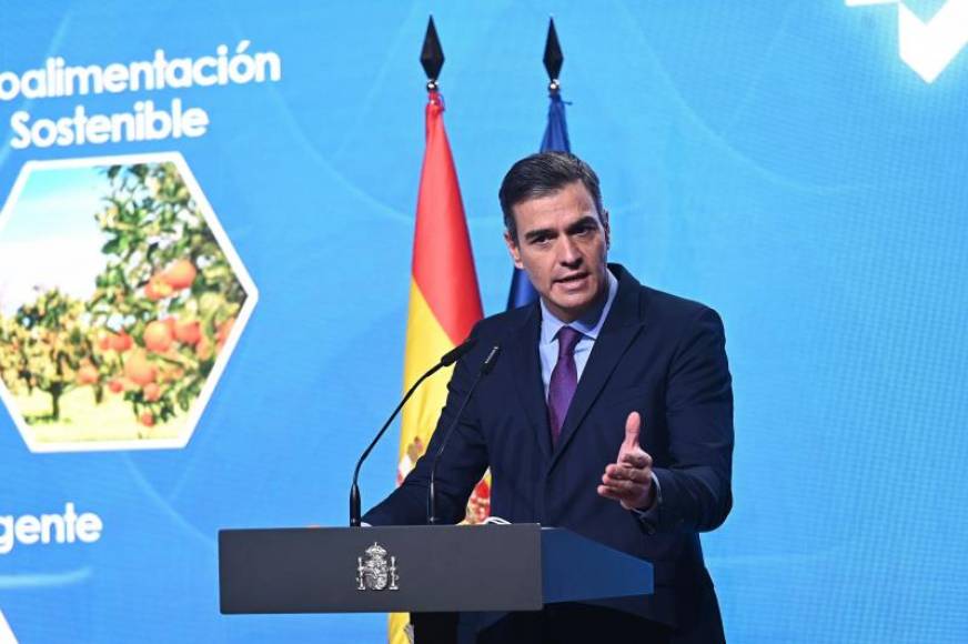 FOTOGRAFÍA. MADRID (ESPAÑA), 09.12.2020. El presidente del Gobierno, Pedro Sánchez durante el acto del Programa Misiones de Ciencia e Innovación., Madrid. Efe