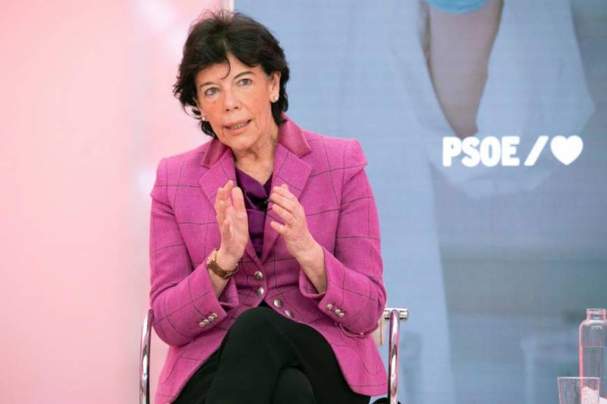 FOTOGRAFÍA. MADRID (ESPAÑA), 20.12.2020. La ministra de Educación, Isabel Celaá, analizó este domingo el sistema educativo español desde la transición hasta la aprobación de la LOMLOE. Efe