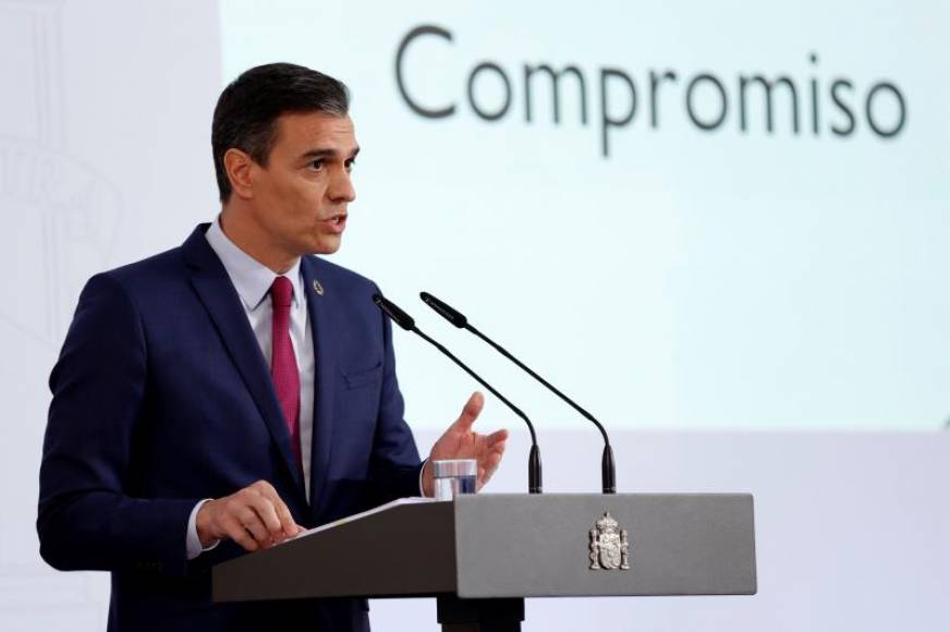 FOTOGRAFÍA. MADRID (ESPAÑA), 29.12.2020. El presidente del Gobierno de coalición socioseparatista, Pedro Sánchez Pérez Castejón (PSOE). Efe (2)