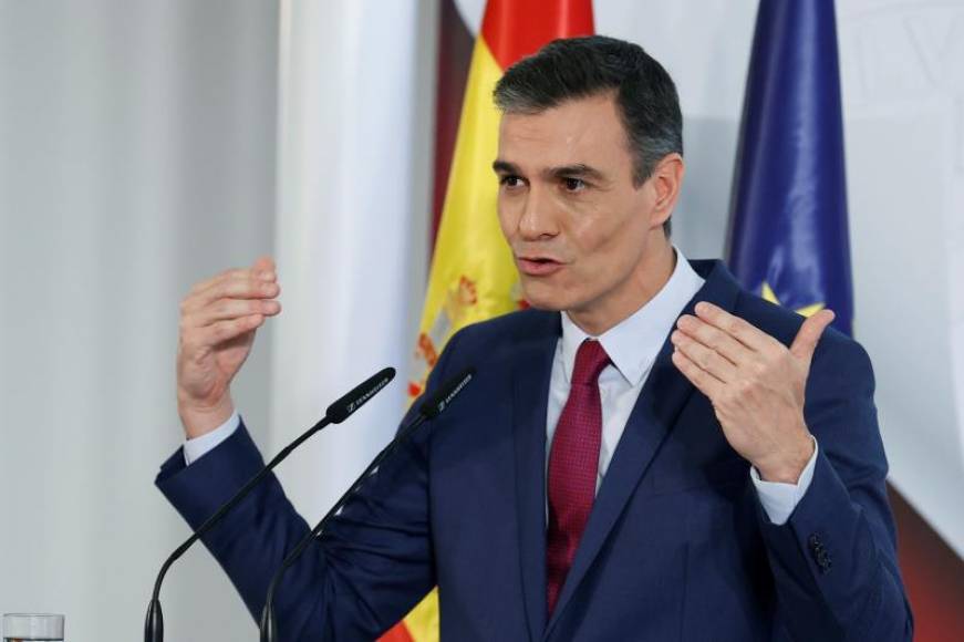 FOTOGRAFÍA. MADRID (ESPAÑA), 29.12.2020. El presidente del Gobierno de coalición socioseparatista, Pedro Sánchez Pérez Castejón (PSOE). Efe (4)