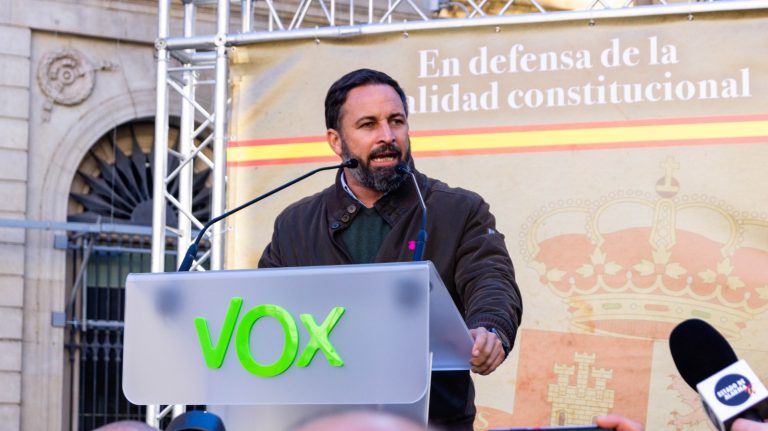Abascal: «El Gobierno» Sánchez e Iglesias «es el mayor enemigo de la Constitución Española»