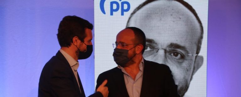 Casado apela al «voto útil y de cambio del PP» el 14F para «construir una Cataluña grande y europea»