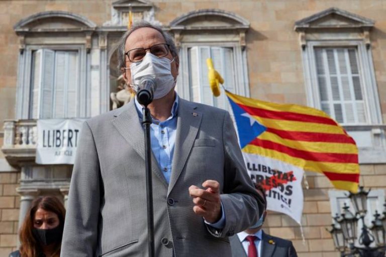 Torra urge un plan para materializar la independencia de Cataluña: «No tenemos tiempo que perder»
