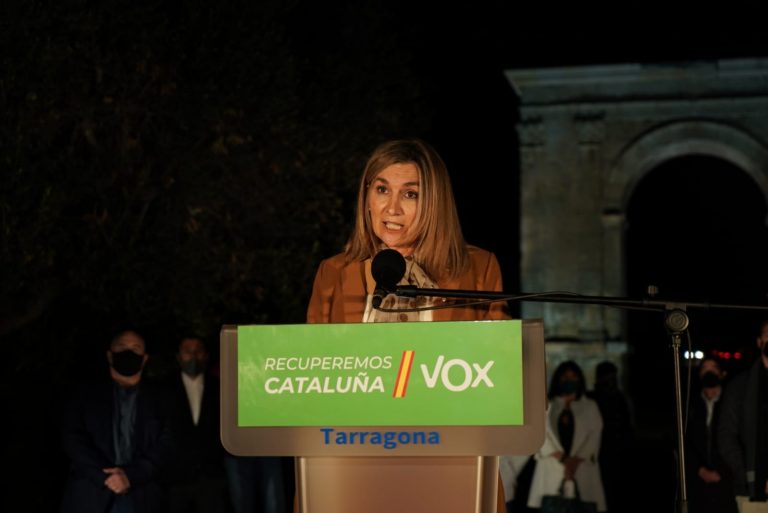 La candidata de VOX por Tarragona: «Es hora de tomar las riendas y dar un paso adelante»