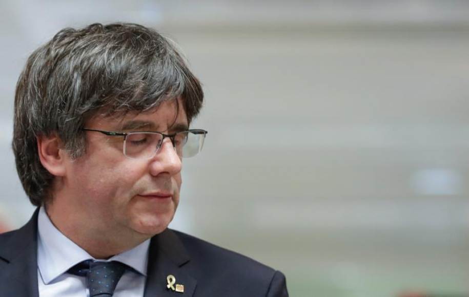 FOTOGRAFÍA. WATERLOO (BRUSELAS), AÑO 2019. Vista del golpista expresidente de la Generalidad de Cataluña, Carles Puigdemont Casamajò. Efe