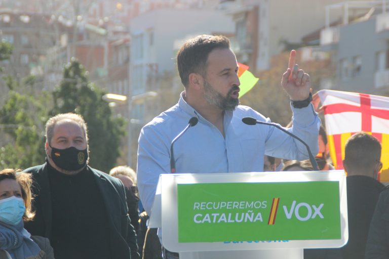 Santiago Abascal: «VOX obtendrá un resultado extraordinario en Cataluña»