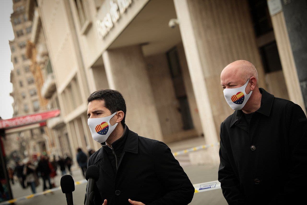 FOTOGRAFÍA. BARCELONA (ESPAÑA), 21.02.2021. El diputado de Ciutadans Partit de la Ciutadanía-Ciudadanos (Cs), Nacho Martín Blanco. Ñ Pueblo (1)