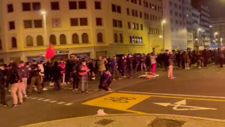 Los policías ven «escandaloso» que partido en Gobierno como la ultraizquierda Podemos apoye protestas violentas contra la Policías